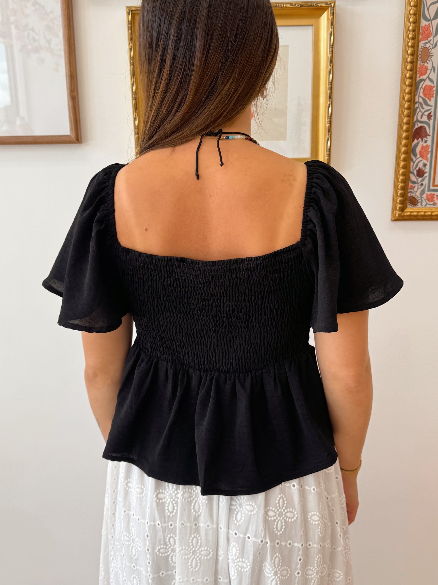 Breezy Babe Tie-Front Top Shirts & Tops