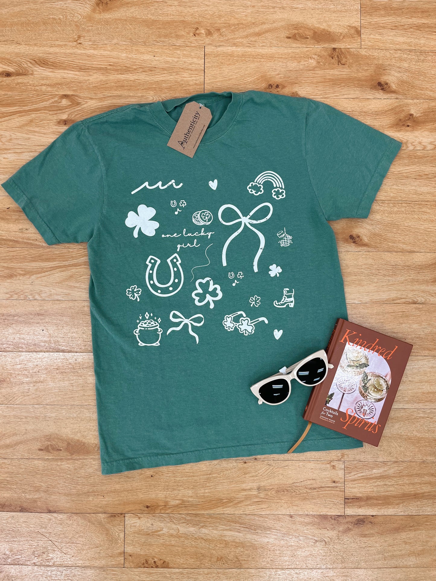 One Lucky Girl Tee Shirts & Tops