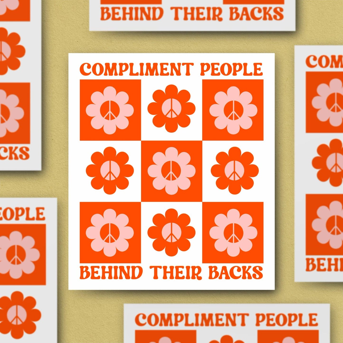 Compliment People Sticker