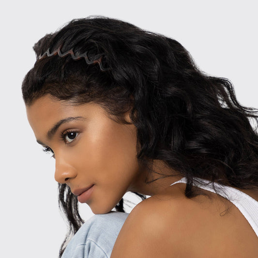 Zig Zag Headband 2pc - Black & Tort - Authenticity