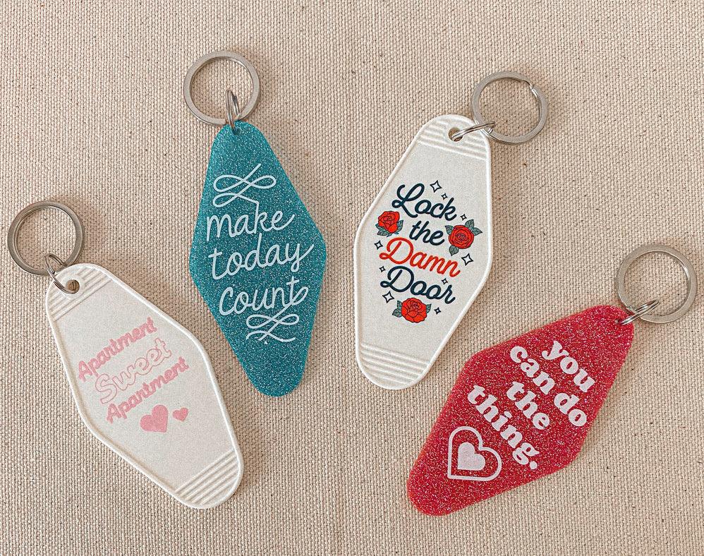 Make Today Count Keychain Keychains