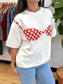 Playful Polka Dot Bikini Tee Shirts & Tops