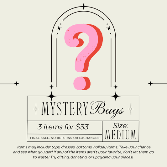 3 for $33 Mystery Bags Medium