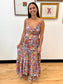 Bright Floral High Low Dress Dress