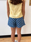 Polka Dot Denim Shorts Shorts