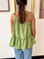 One Shoulder Ruffled Tank Top Shirts & Tops