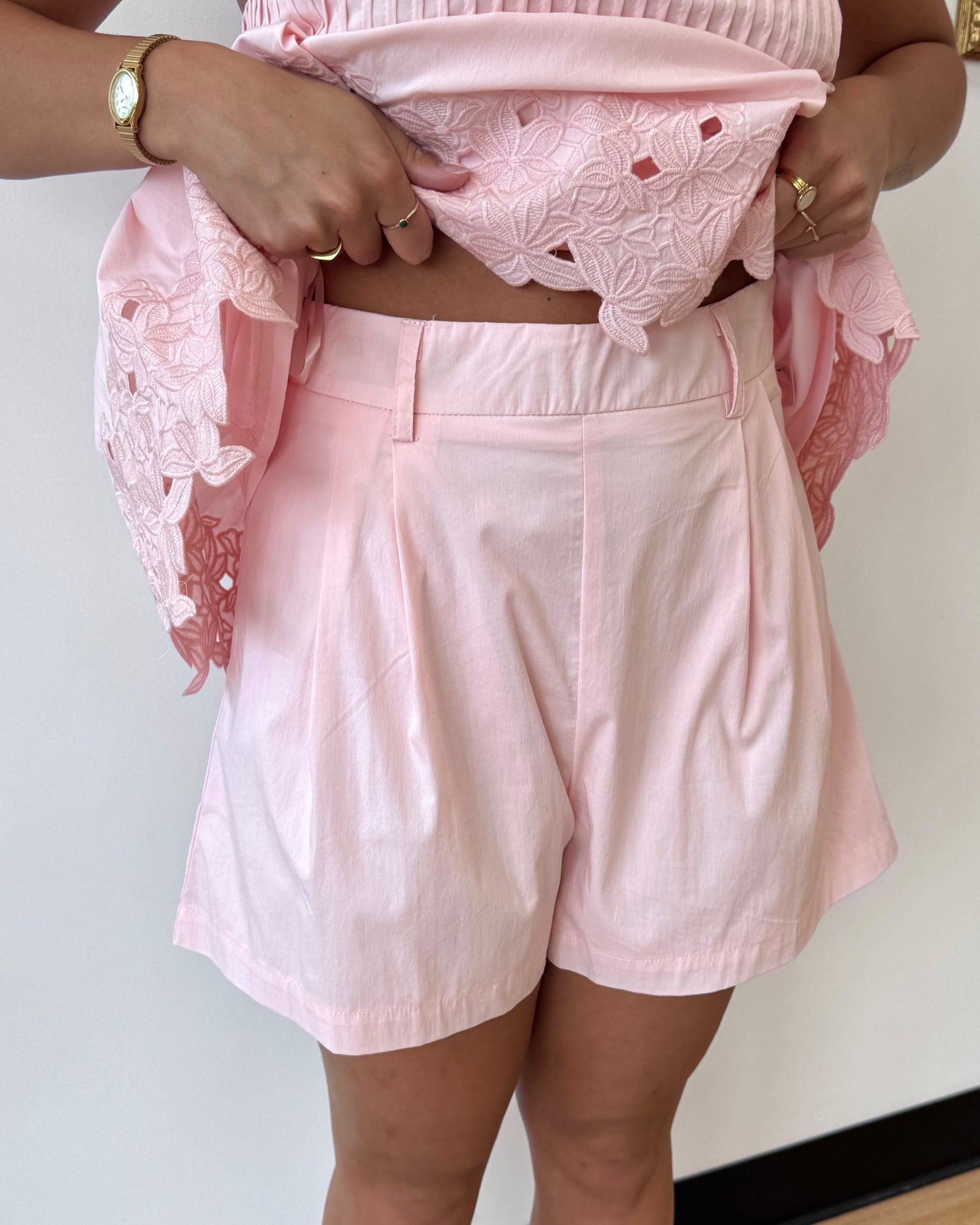 Baby Pink Shorts