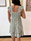 Floral Flutter Smocked Dress Dress