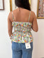 Daisy Tie Front Tank Top Shirts & Tops