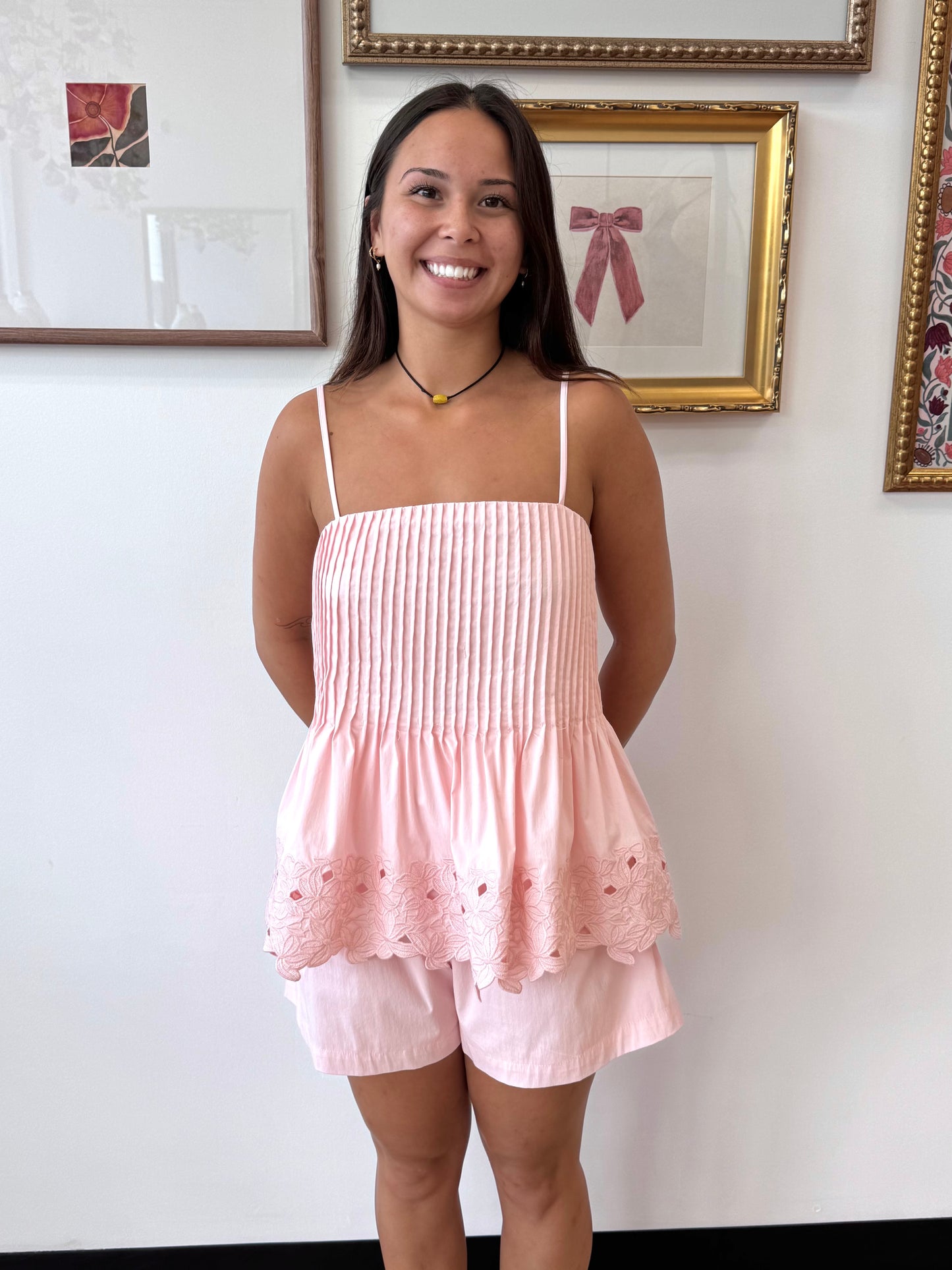 Baby Pink Shorts