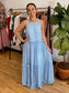 Smocked Tiered Halter Dress Dress