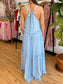 Smocked Tiered Halter Dress Dress