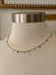 Diamonds & Gold Charm Necklace
