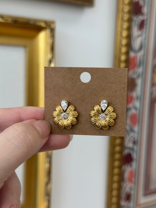 Wildflower Glimmer Studs Earrings
