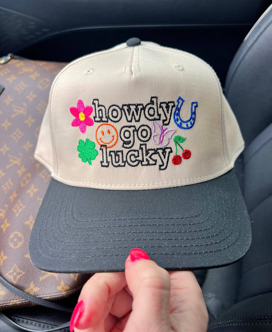 Howdy Go Lucky Trucker Hat Hat