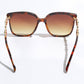 Chain-Link Arm Sunglasses Sunglasses