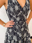 Embroidered Sleeveless Dress Dress