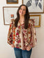 Garden Party Peasant Blouse Shirts & Tops