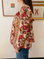 Garden Party Peasant Blouse Shirts & Tops