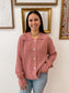 Heart Button Down Cardigan Shirts & Tops