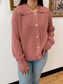 Heart Button Down Cardigan Shirts & Tops
