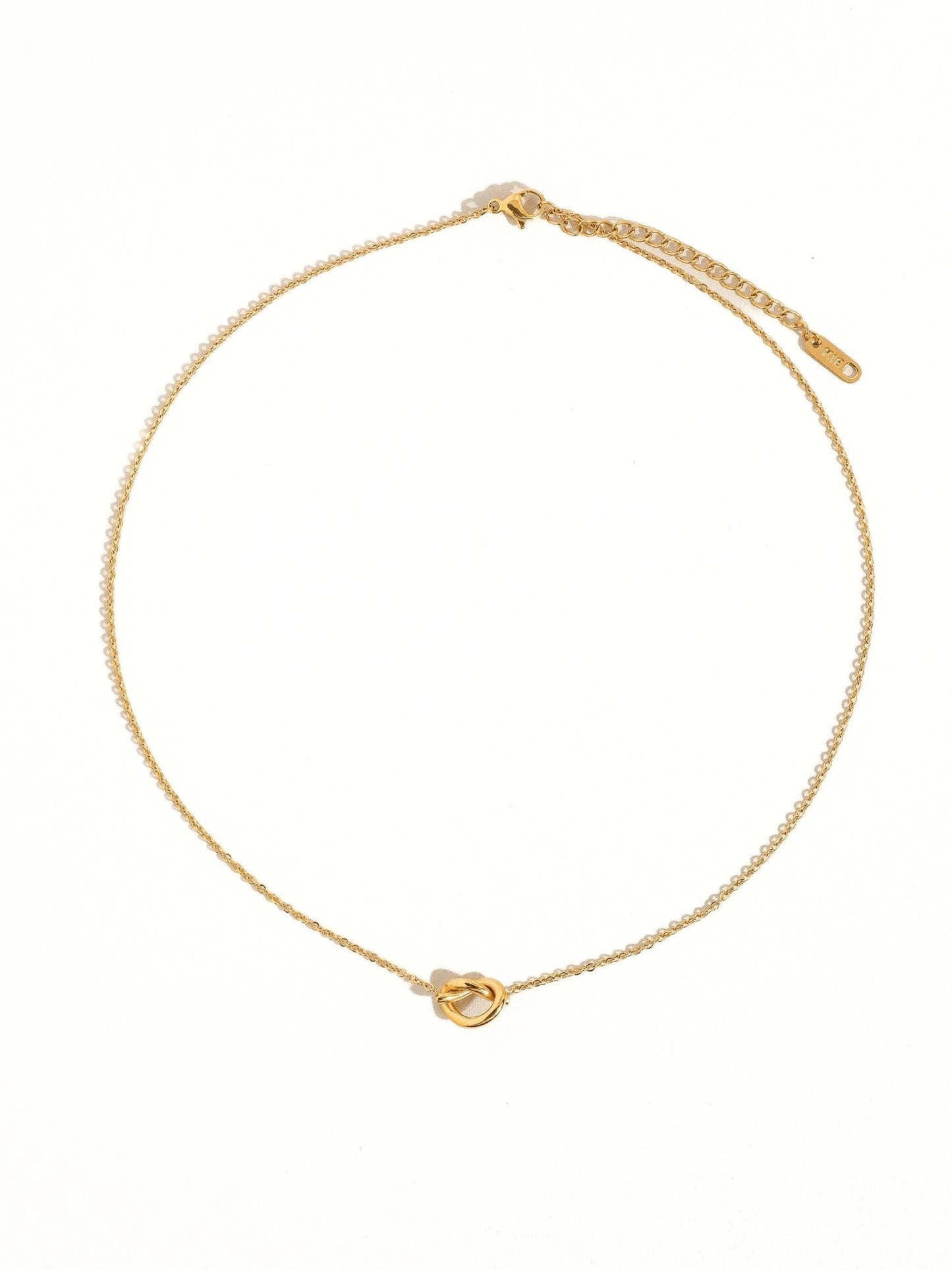 Heart Knot Non-Tarnish Necklace Necklaces