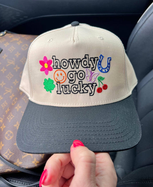 Howdy Go Lucky Trucker Hat Hat