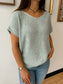 Lightweight Easy Knit Pullover Shirts & Tops