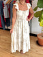 Neutrals Floral Corset Dress Dress