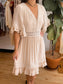 Open Back Lace Dress Dress