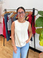 Paneled Sleeveless Top Shirts & Tops