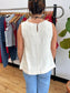 Paneled Sleeveless Top Shirts & Tops
