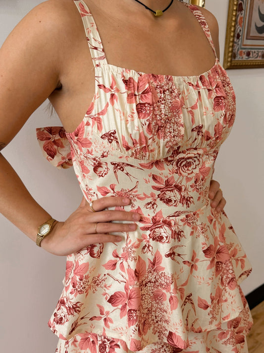 Porcelain Sky Maxi Dress Dress