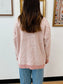 Preppy Pink Cardigan Shirts & Tops