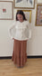 Ruffle Trim Cardigan Top