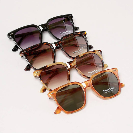 Rectangular Sunglasses Black