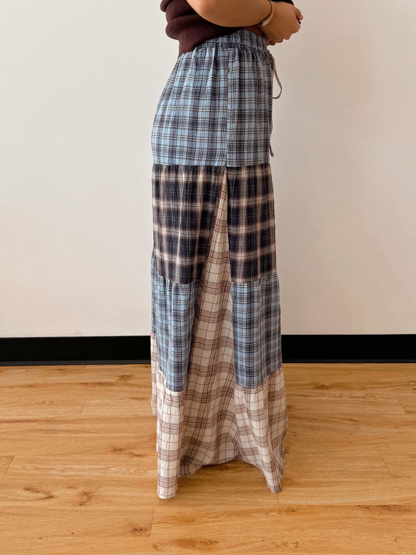 Relaxed Patchwork Pants Pants