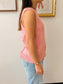 Ruffle Back Button Sweater Vest Shirts & Tops