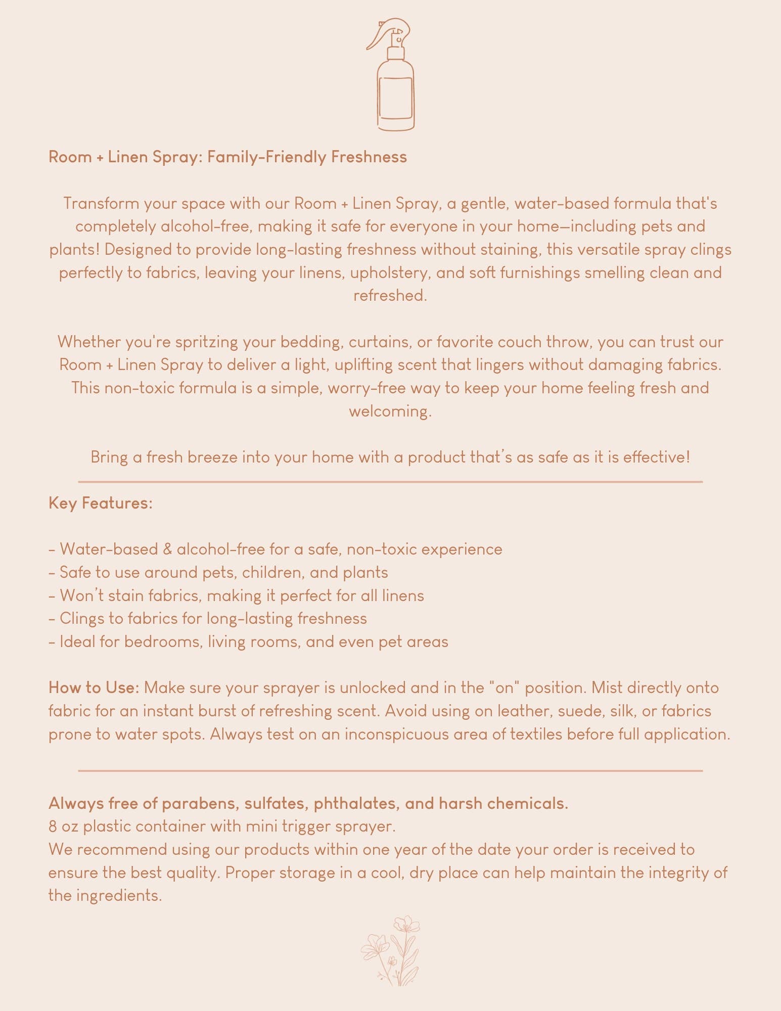 Sea Salt Room + Linen Spray Room Spray