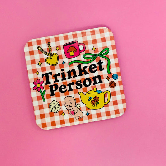 Trinket Person Magnet Decorative Stickers