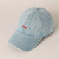 USA Embroidered Denim Cap