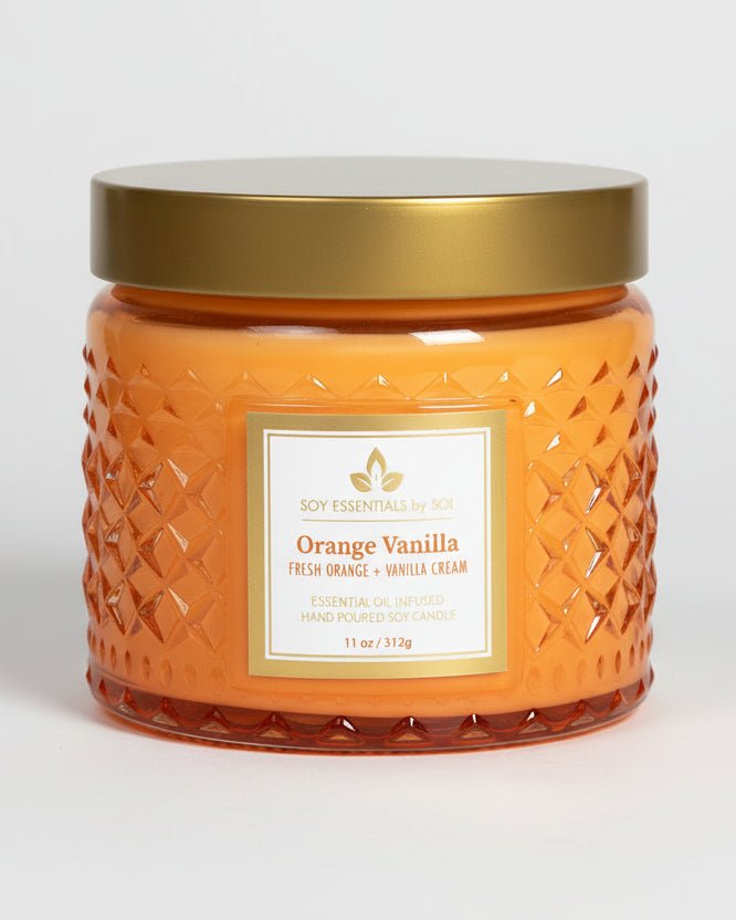 Vanilla Orange Soy Candle Candles