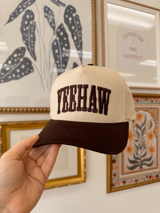 Yeehaw Embroidered Cap Hat